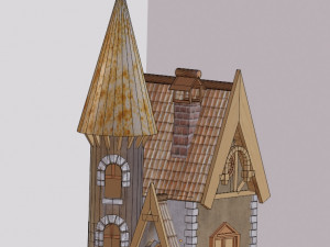 Fairytale house 3D मॉडल