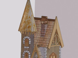 Fairytale house 3D Model