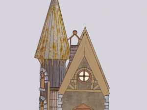 Fairytale house 3D मॉडल