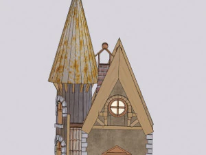 Fairytale house 3D Model