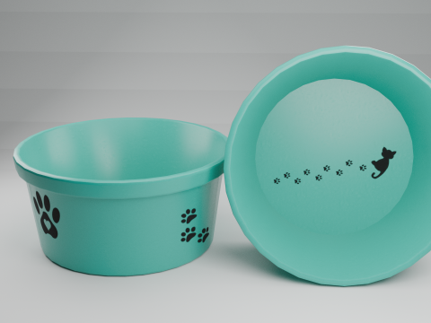Bowl for an animal Modelo 3D