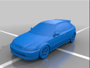 Honda Civic Tipo R EK9 Modelo 3D