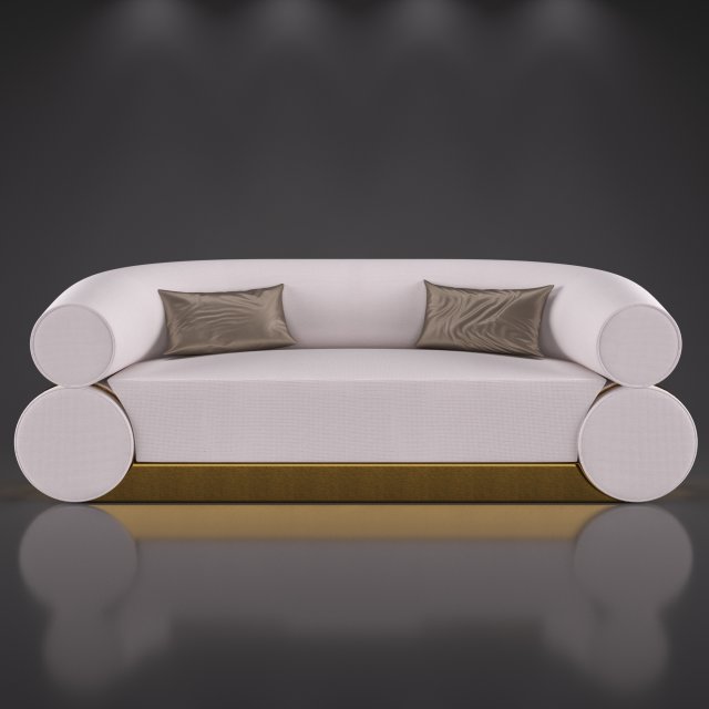 Modern Sofa Furniture minimalism 3D मॉडल .c4d .max .obj .3ds .fbx .stl .blend 