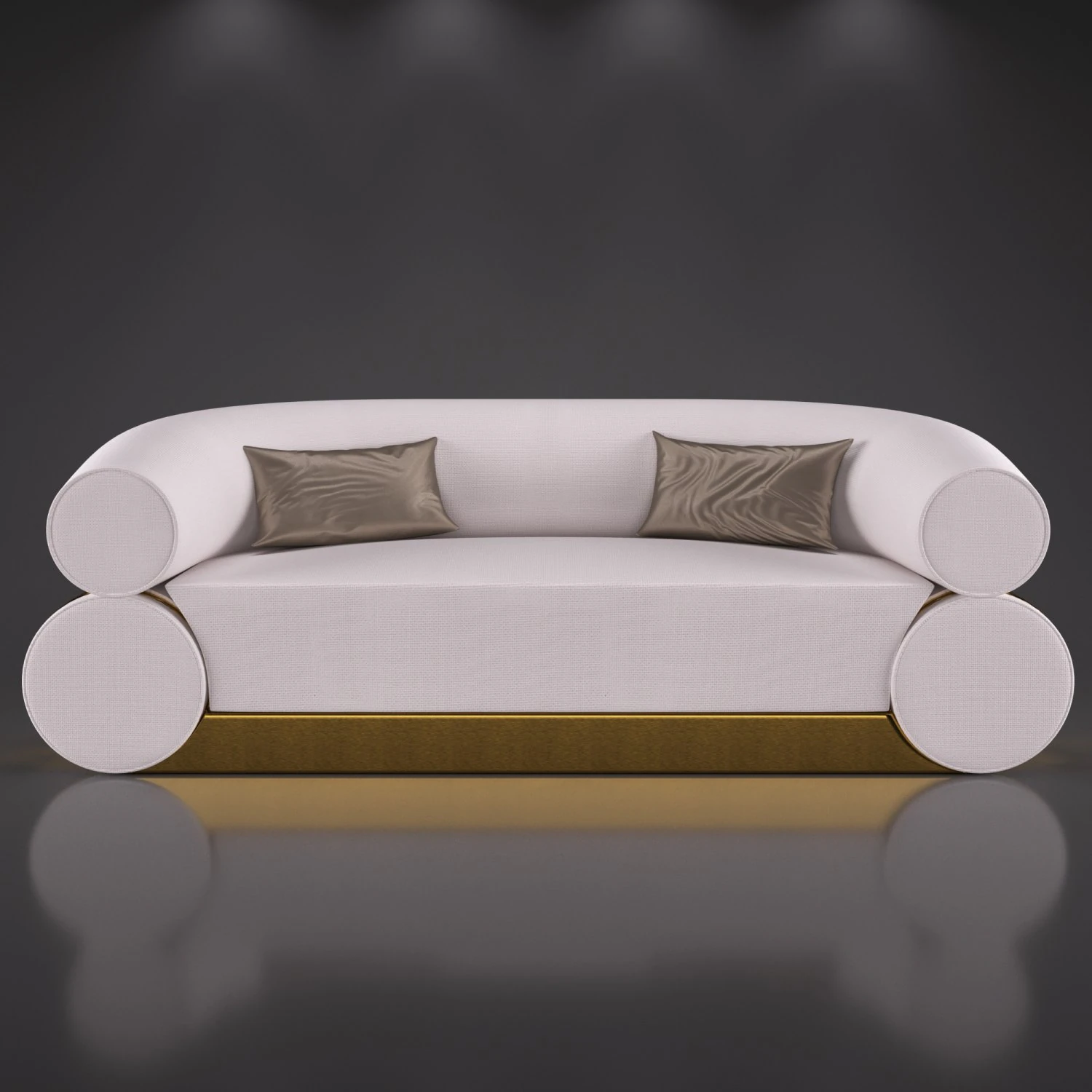 Modern Sofa Furniture minimalism 3D Model .c4d .max .obj .3ds .fbx .stl .blend 