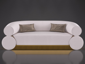 Modern Sofa Furniture minimalism 3D 模型