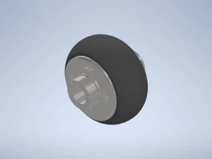 MEKANISME KOPLING ELASTIS Model 3D