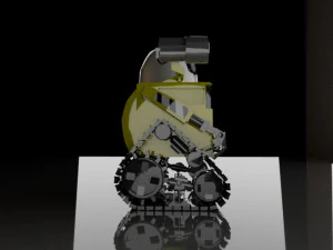 Wall-E and EVA 3D Model