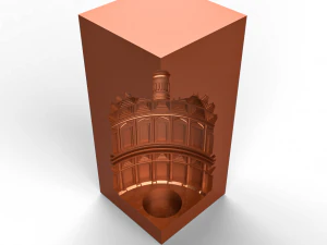 装飾ドーム 3Dプリントモデル