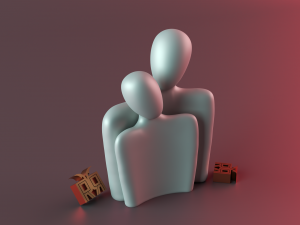WARM EMBRACE OF THE FAMILY 3D 打印模型