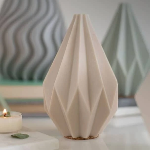 Low Poly Candle 3D Print Model .c4d .max .obj .3ds .fbx .stl .blend