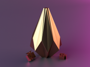 Low Poly Candle Model Cetak 3D