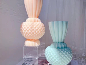 Diamantsäule geometrisch 3D Druckmodell