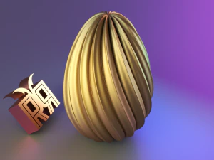 Round Welle candle mold 3D Print Model