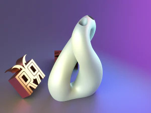 Parametrische Vase 3D Druckmodell
