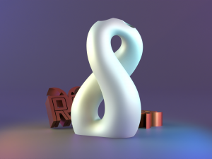 Parametric vase Model Cetak 3D