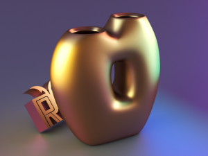 Parametric vase 3D-Druckmodell