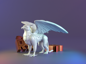 Hippogriff stute 3D Print Model