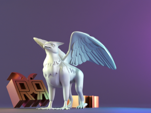 Hippogriff stute 3D Принт Модель