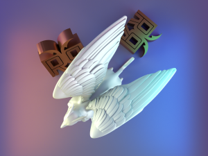 Hippogriff stute 3D Принт Модель
