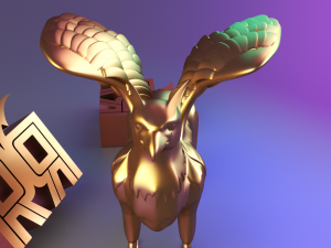 Hippogriff stute 3D Принт Модель