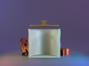 Cylindrical deform container 3D Print Model