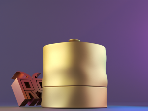 Cylindrical deform container 3D Print Model