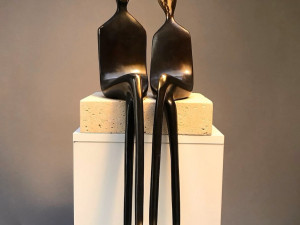 Mantle Sculpture the Two of Us 3Dプリントモデル