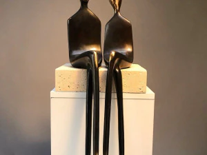 Mantle Sculpture the Two of Us 3D Print Model