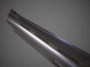 Revolver in 44 Magnum w 65 Modelo 3D