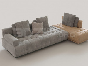 5181 Free 3D Sofa Model Download 3D Model