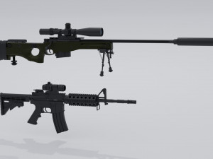 Weapons 3D Модель