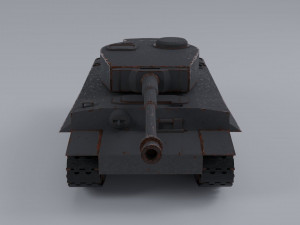 Tiger Tank Modèle 3D