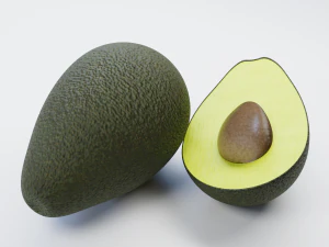 Avocado 3D Model