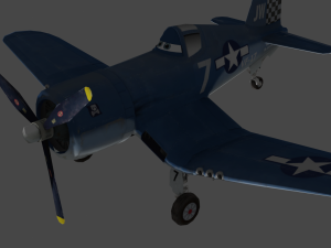 Skipper From Planes 3D Model