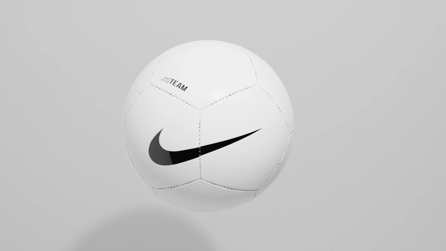 Nike Pitch Team 21 Football 3D Model .c4d .max .obj .3ds .fbx .stl .blend