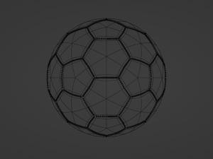 Soccer ball dirty Modello 3D