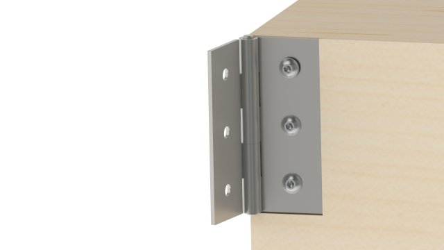 Hinge 3in Modèle 3D .c4d .max .obj .3ds .fbx .stl .blend 