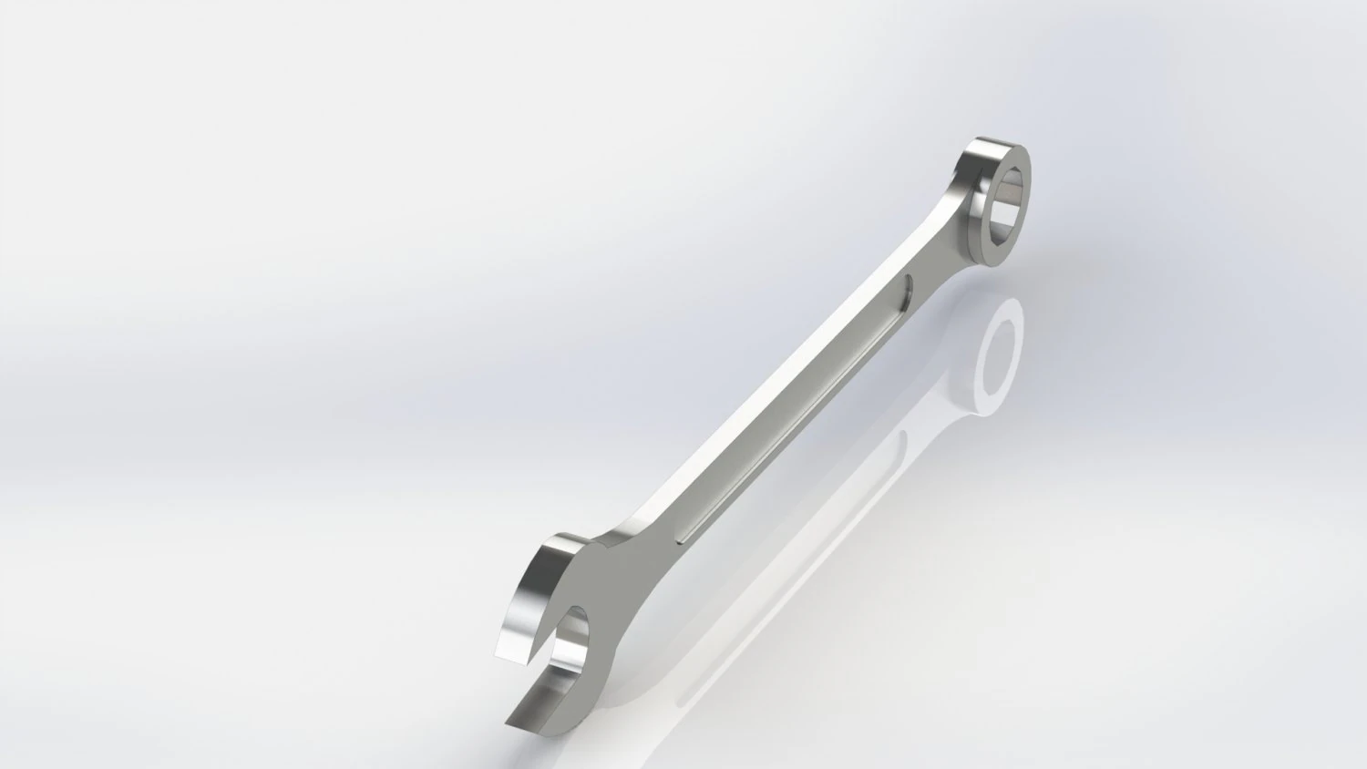 Spanish wrench 3D Model .c4d .max .obj .3ds .fbx .stl .blend 
