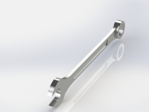 Spanish wrench 3D Model