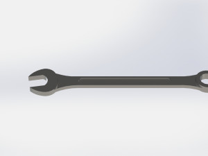 Spanish wrench 3D Model