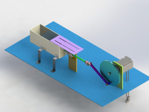 Crank and connecting rod 3D Model