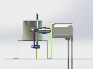 Crank and connecting rod 3D Модель