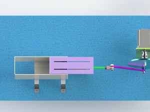 Crank and connecting rod 3D Модель