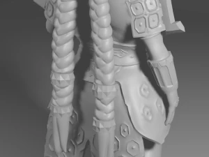 Gala Longbraidss 3D Print Model