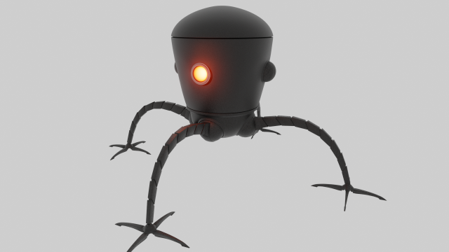 Omnidroid vX4 3D 模型 .c4d .max .obj .3ds .fbx .stl .blend