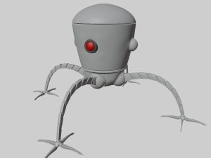 Omnidroid vX4 3D 模型