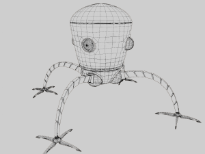 Omnidroid vX4 3D 模型