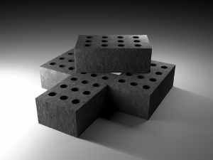 8 - 8K bricks 3D मॉडल
