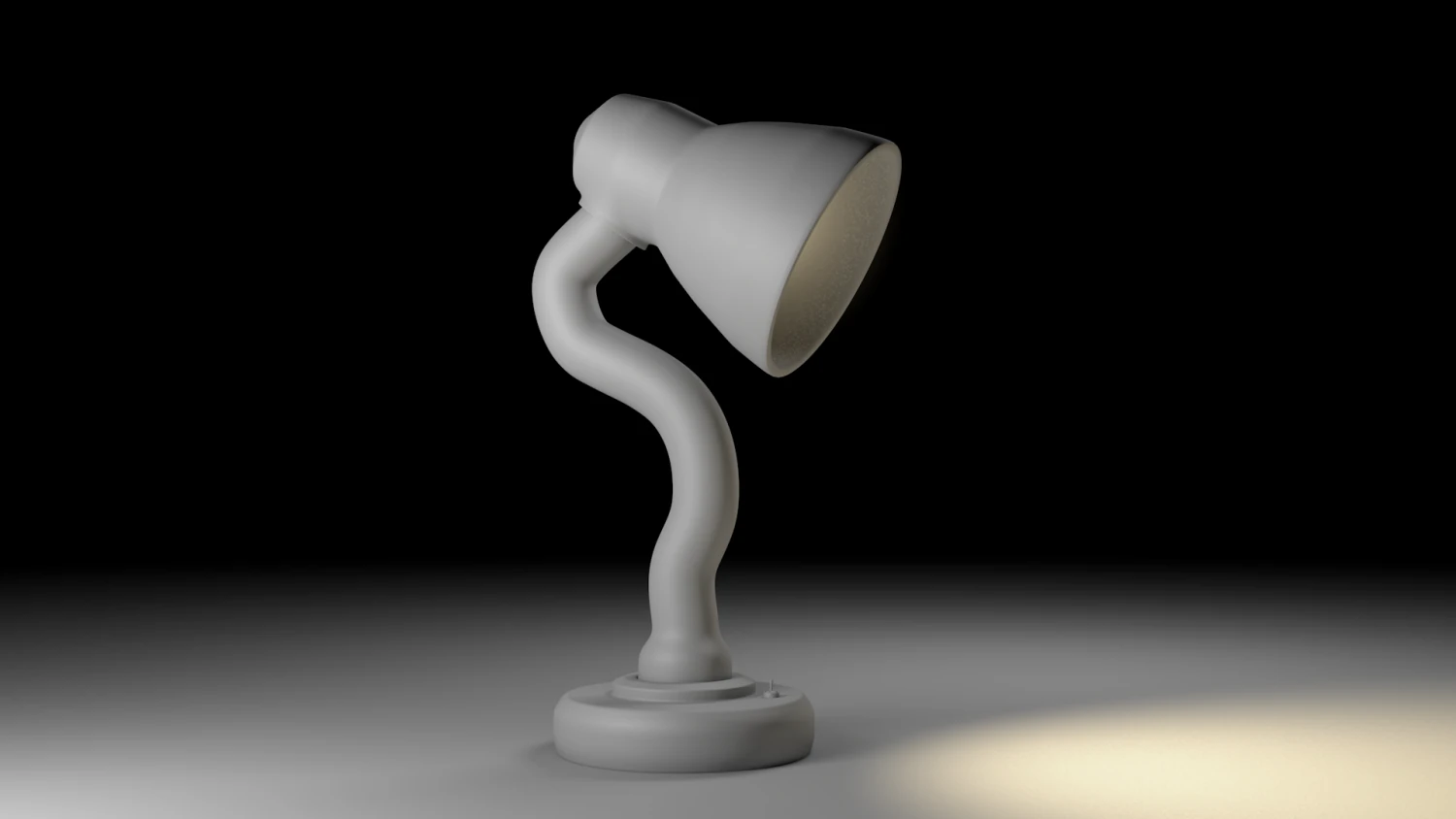 Luminaire - a lamp of the past style 3D Model .c4d .max .obj .3ds .fbx .stl .blend