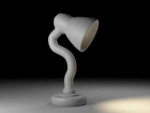 Luminaire - a lamp of the past style 3D Model